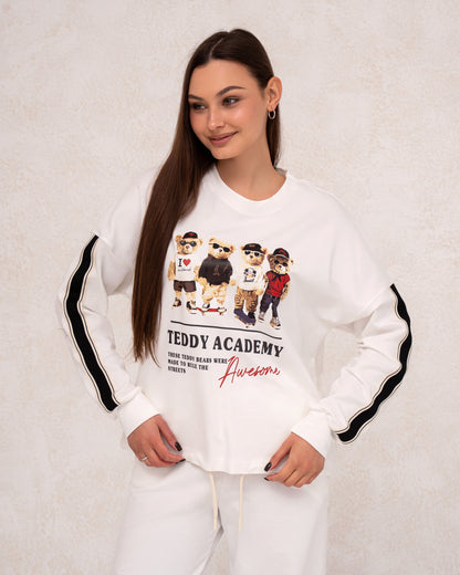 Жіночий костюм-двійка Teddy Academy
